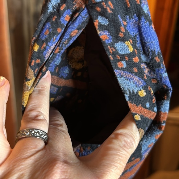 Vintage Tica Floral Midi Skirt Size 6 but fits Size 2 better - Picture 5 of 9